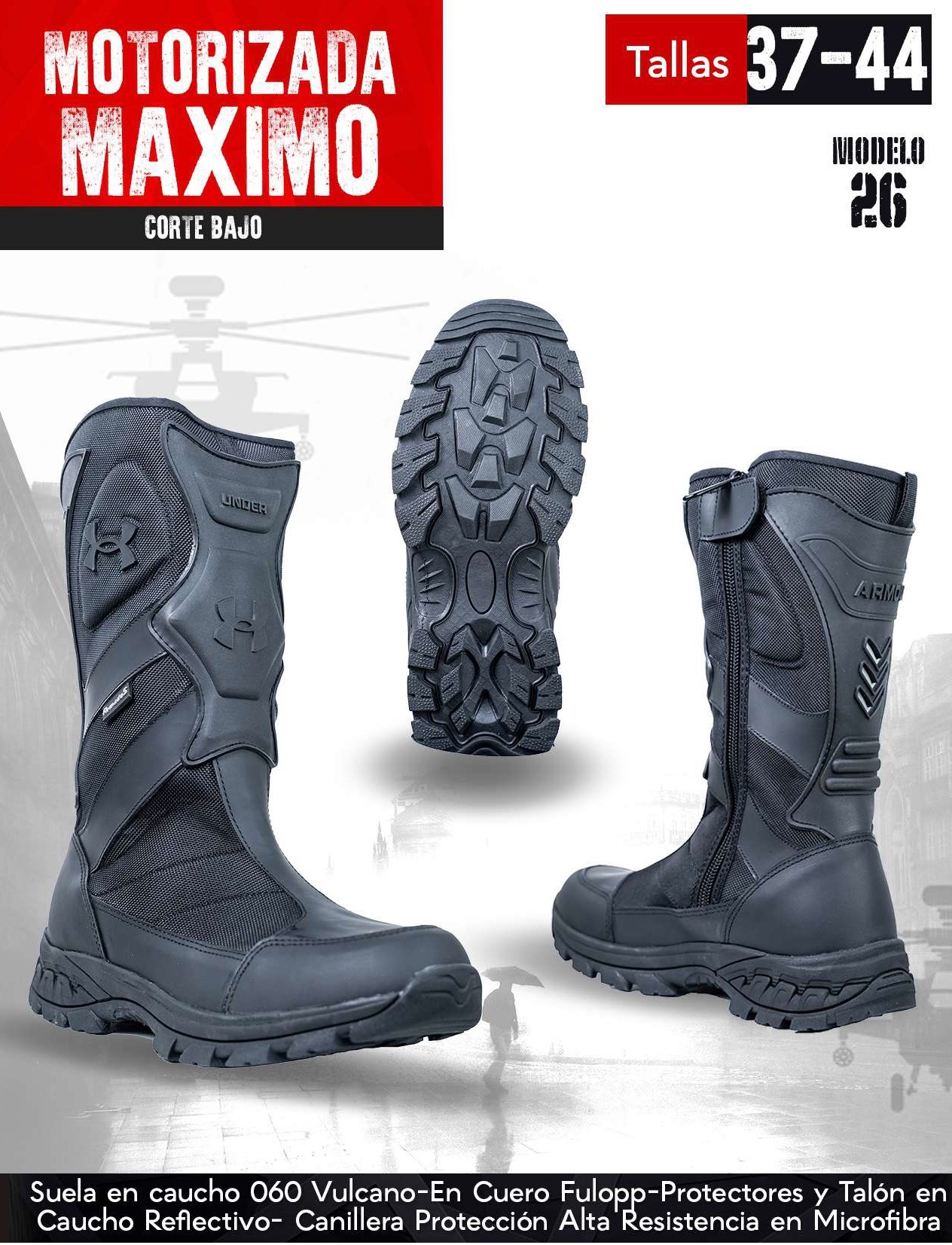 BOTAS MOT.ESPARTACO 37